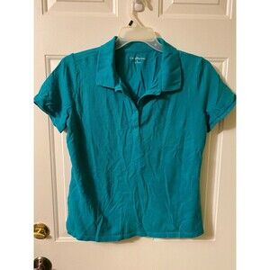 Turquoise Polo Shirt size Large
